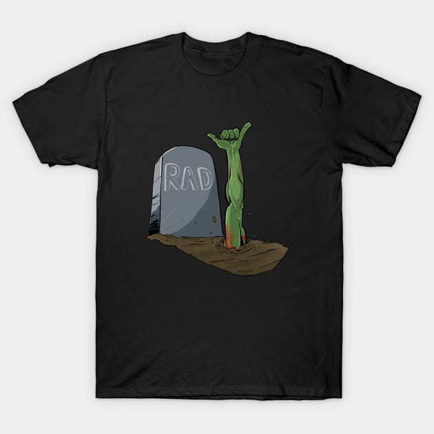 Rad Zombie T-Shirt by Jon_Bon_art